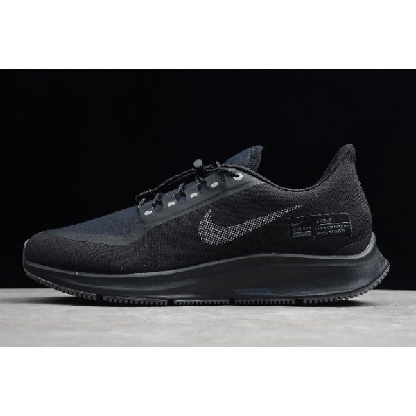 Nike Erkek Air Zoom Pegasus 35 Shield Siyah / Koyu Gri Koşu Ayakkabısı Türkiye - MENLHYKG